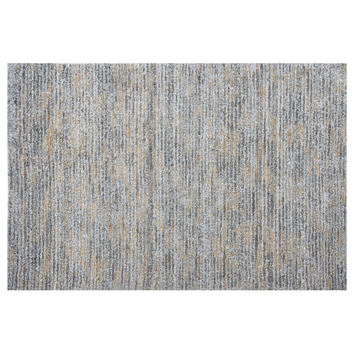 17 Stories Jakory Abstract Handmade Handwoven Gray Area Rug Wayfair